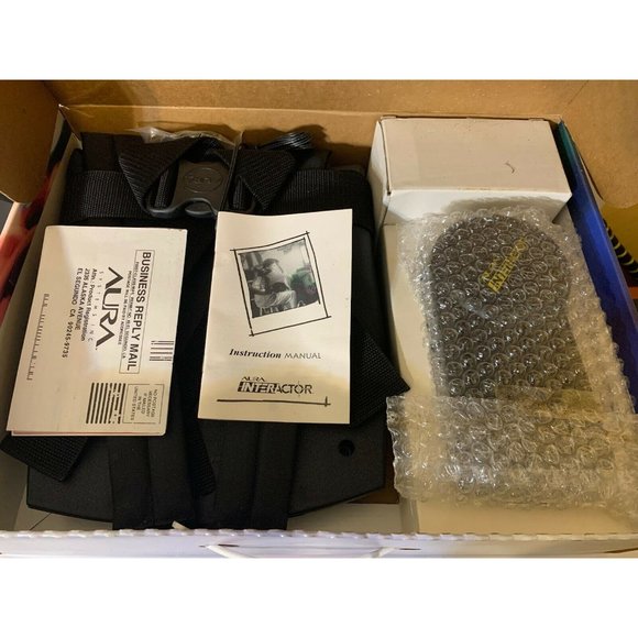 Vtg Aura‎ Interactor Virtual Reality Game Wear 1994 Sega Genesis Super Nintendo - Picture 5 of 8